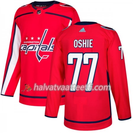 Miesten NHL Washington Capitals Pelipaita T.J. Oshie 77 Adidas 2017-2018 Punainen Authentic Miesten NHL Washington Capitals Pelipaita T.J. Oshie 77 Adidas 2017-2018 Punainen Authentic